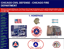 Tablet Screenshot of chicagofd.org
